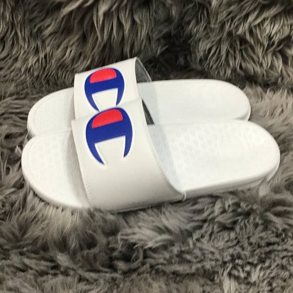 Champion | Men's | Flip Flop | White | Super Slide - Picture 2 of 6